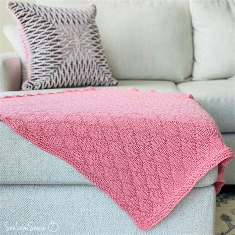Argyle Knit Blanket Pattern Seeloveshare Seeloveshare