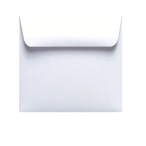 Bright White 130x130mm Square Envelope World