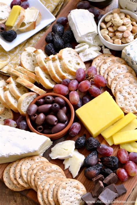 How To Arrange An Easy Cheese Plate Hello Little Home