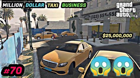 Gta 5 I Bought 25 Million Dollar Taxi Business For Franklin Hindi