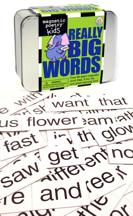Really Big Words For Kids Im Thinking It Would Be Fun To Do Something
