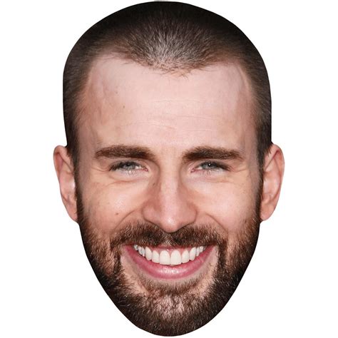 Celebrity Big Head Chris Evans Short Hair Celebrity Cutouts