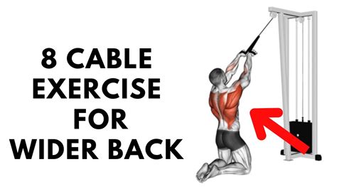 Back Workout At Gym With Cable Only Wider Back Exercises At Gym Hof Backworkout