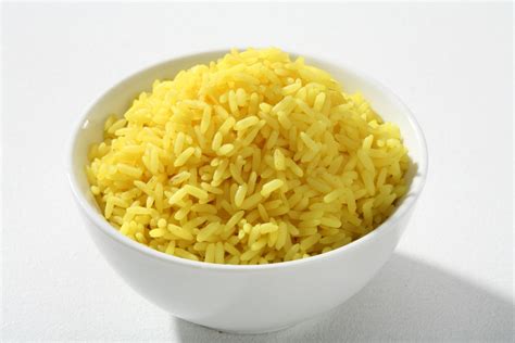 Indian yellow rice is seasoned with fragrant spices. Yellow Rice recipe | Epicurious.com