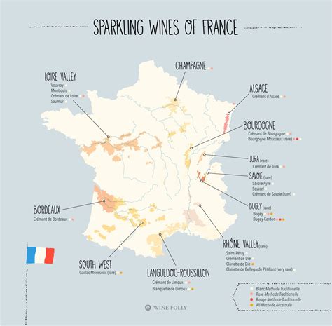 Sparkling Wines Of France Map Champagne Map Carte Des Régions Carte