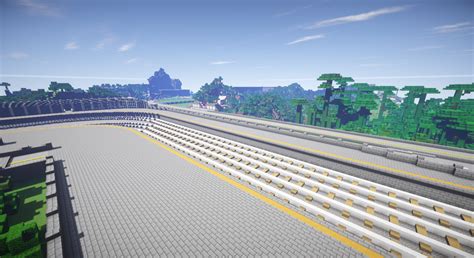 Minerule Railways National Railway Station Mega Mall Minecraft Map