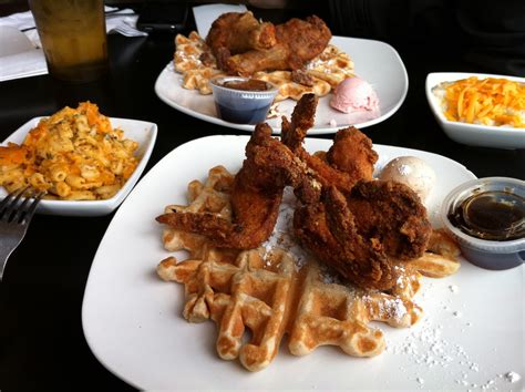 Spoonraider Dining In Durham Nc Dames Chicken And Waffles