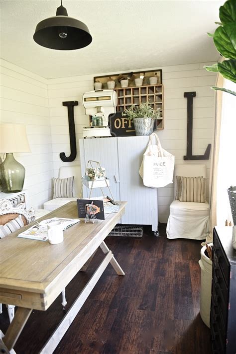 Farmhouse Style Office Makeover