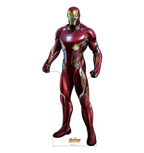 Advanced Graphics Iron Man Life Size Cardboard Cutout Standup Marvel