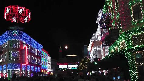 2015 Christmas Lights At Hollywood Studios Passholder Preview Night