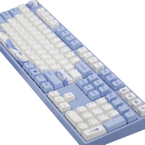 Varmilo Va108m Full Size Mechanical Keyboard Sea Melody Computer Lounge