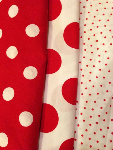 Red Polka Dots Cotton Fabrics Red Polka Dot Fabric Polka Dots
