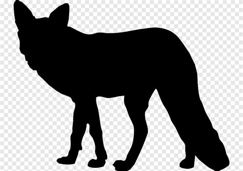 Free Download Wolf Silhouette Illustration Silhouette Drawing Fox