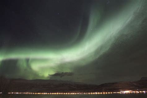 Northern Lights Above The Arctic Circle Norway Timelapse Arctic