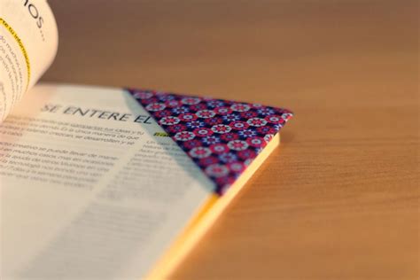 Diy Origami How To Make A Bookmark With Paper