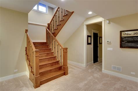 Stair Basement Staircase New Custom Homes Globex Developments