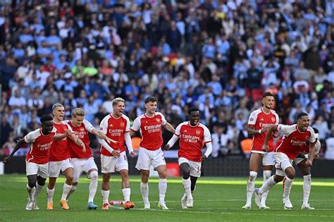 Arsenal Beat Man City 4 1 In Penalty Shootout To Win Community Shield