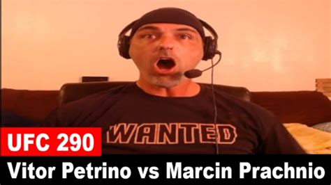 UFC Vitor Petrino Vs Marcin Prachnio LIVE REACTION YouTube