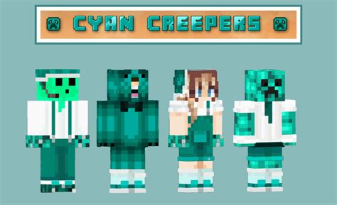 Minecraft Creeper Girl Skins