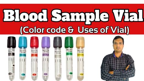 Color Code Of Vacutainer Used In Laboratoryblood Collection Tubes