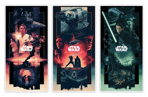 Star Wars Original Trilogy Posters By John Guydo Rstarwars