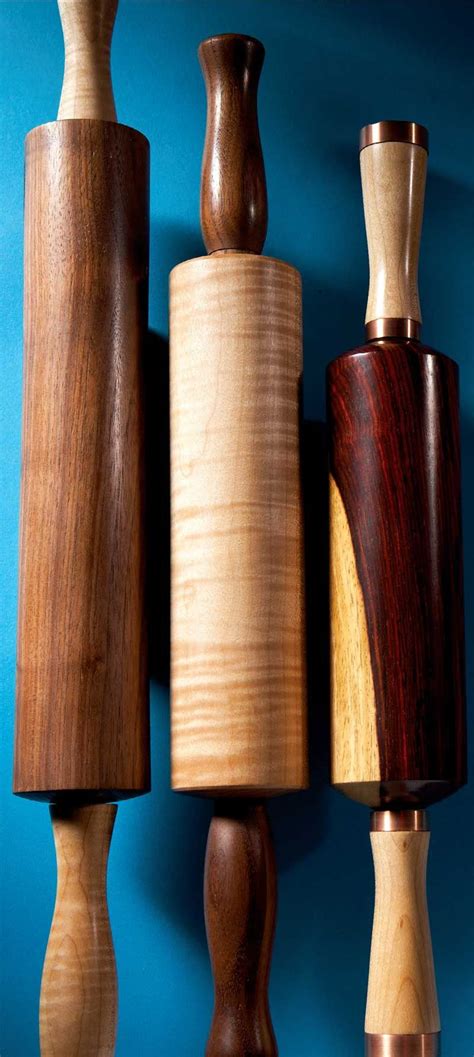 Tims Rolling Pins With Images Wood Turning Projects