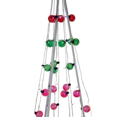 Northlight 6 Multi Colored Lighted Show Cone Christmas Tree Outdoor