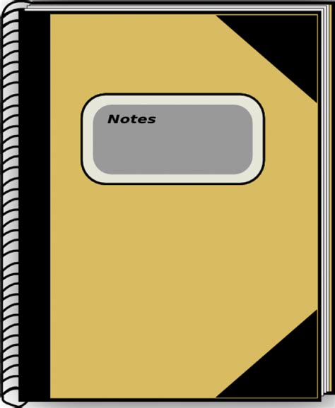 Notebook Clipart Animated And Other Clipart Images On Cliparts Pub