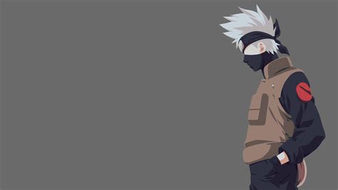 Kakashi Hatake Naruto Minimal Art