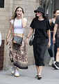 Courteney Cox With Daughter Coco Arquette in New York 08/27/2023 ...