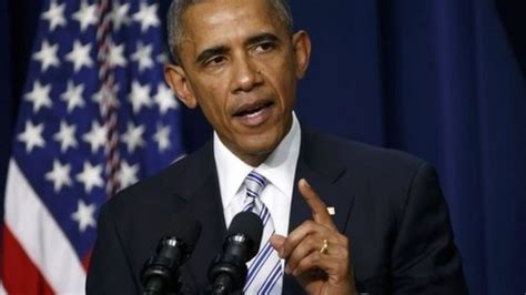 Barack Obama Says Us At War With Those Perverting Islam Bbc News