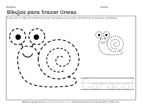 Dibujos Para Trazar Líneas En Pdf Material Del Profe 2023