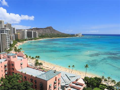 Waikiki Beach Hawaii Honolulu Sizzimerad