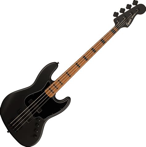 Squier Fsr Contemporary Active Jazz Bass Hh Black Pickguard Flat