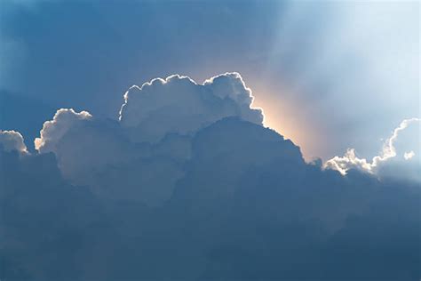 Sun Behind Clouds Stock Photos Pictures And Royalty Free Images Istock