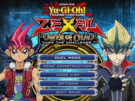 Yu Gi Oh Zexal Power Of Chaos Mod Pc Game