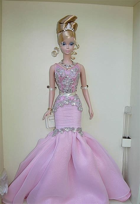 The Pink Soiree Silkstone Barbie Platinum Fashion Model Barbie