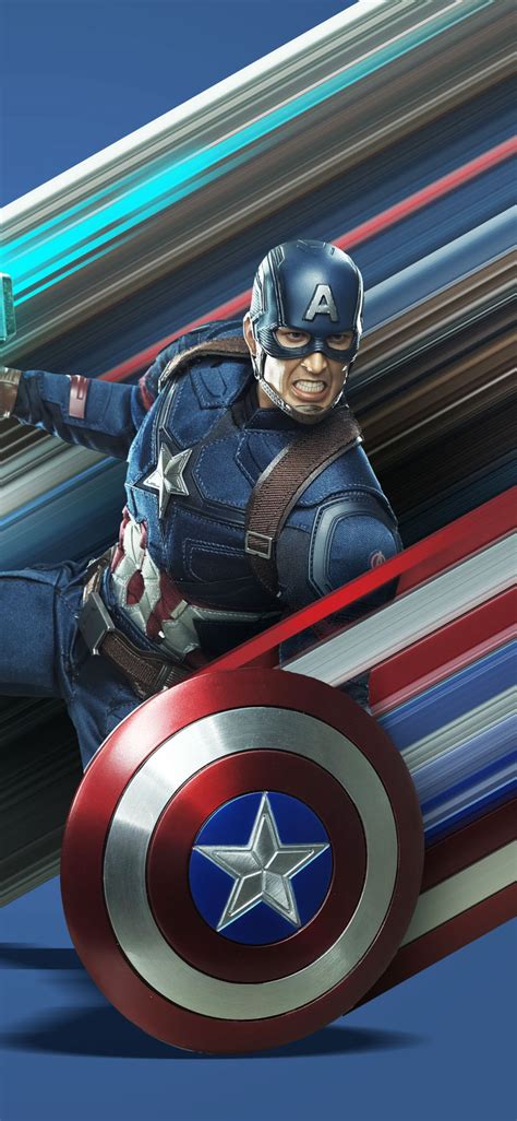 1125x2436 Captain America Avengers Endgame Art Iphone Xsiphone 10