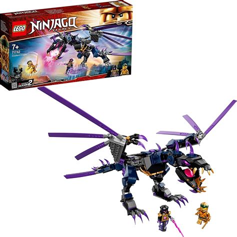 Lego Ninjago Der Drache Des Overlord Amazonfr Jeux Et Jouets