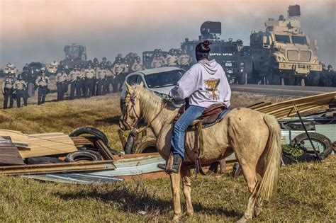 Standing Rock Pipeline Protest Provide Vivid Images Of Indigenous Plight