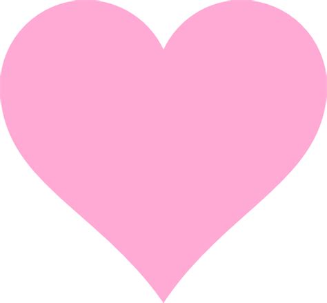Pink Love Heart Clipart Clip Art Library