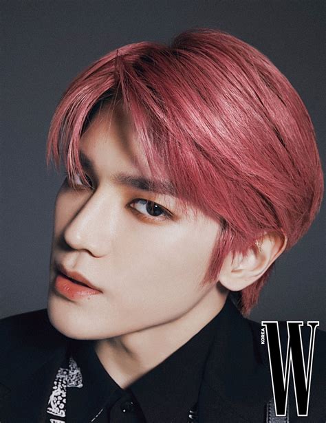 Taeyong Nct W Korea Magazine February 2022 Issue Photoshoot Preview Rkpop
