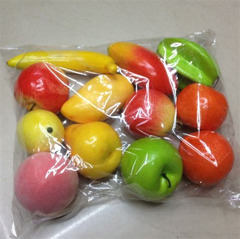 New Products Artificial Educational Fake Vegetablesfruits Play Set Toy