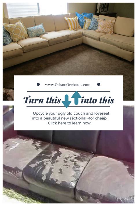 Upcycle An Old Couch Into A New Custom Sectional For Cheap Couch