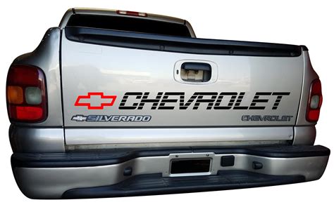 Tailgate Chevrolet Decal Window Vinyl Graphics 1500 2500 Chevy Etsy