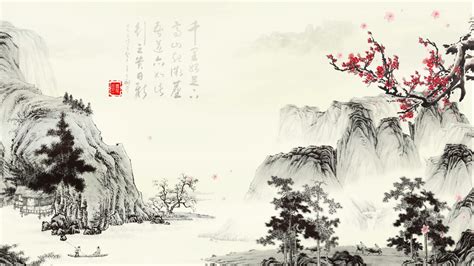 Chinese Landscape Painting Live Wallpaper By Ice Wind Wolf On Deviantart