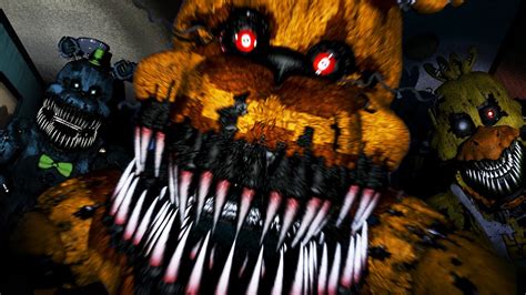 Golden Freddy Attacks Five Nights At Freddys 4 Part 4 Youtube