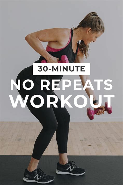 30 Minute Hiit Workout No Repeats Nourish Move Love