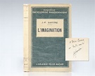 L'Imagination. [The Imaginary]. by Sartre, Jean-Paul: (1936) Signed by ...