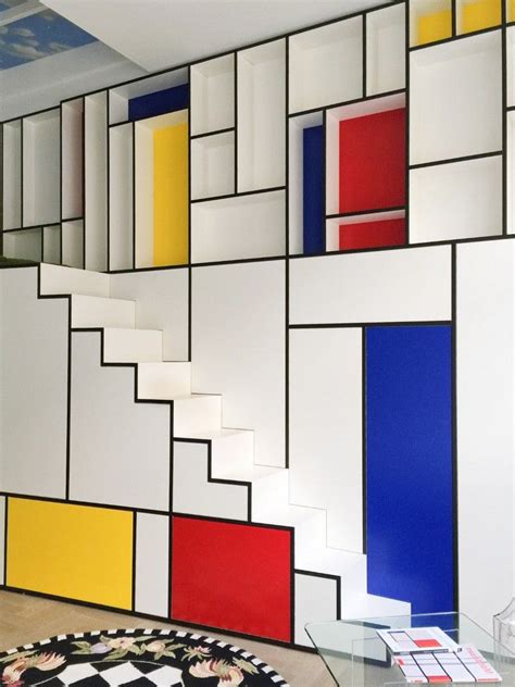 Piet Mondrian De Stijl Style Interior Design Tips Inspiration Pictures